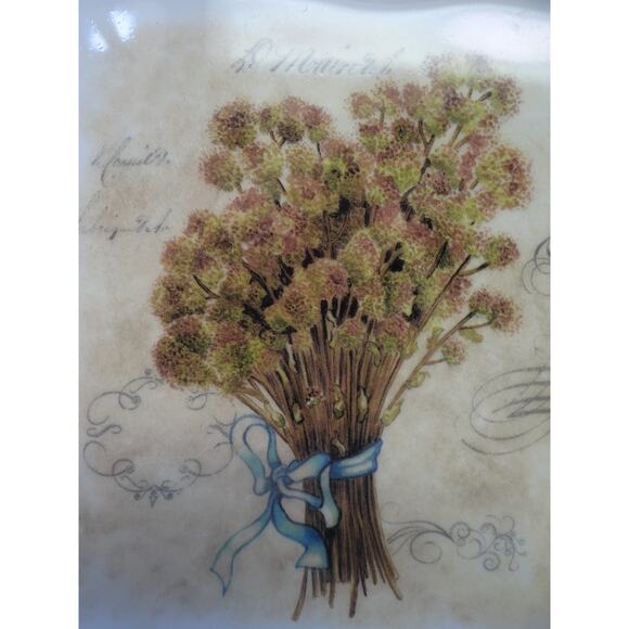 Effetti 7" Square Plate Handmade Italy, Decorative, Collectible - Picture 3 of 4